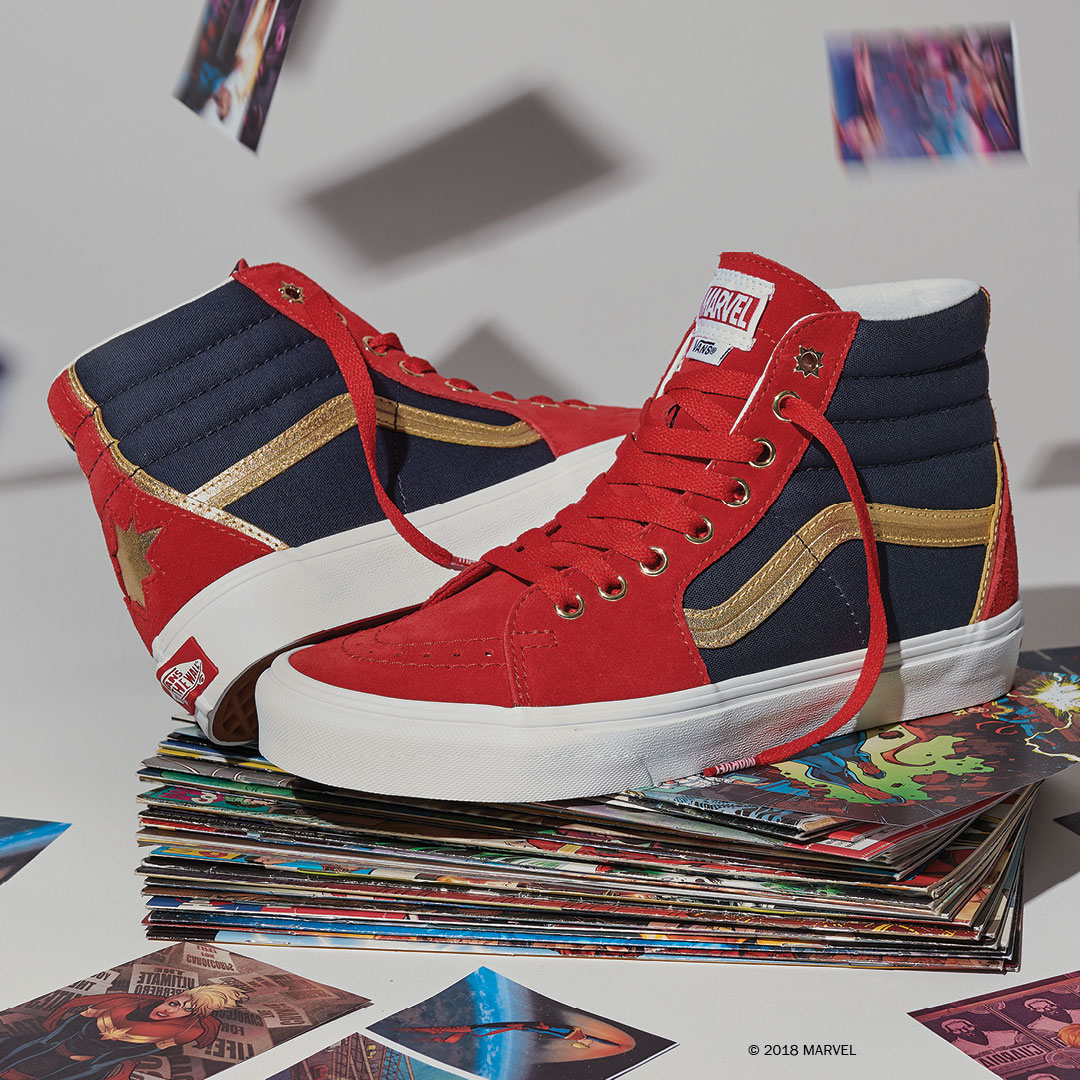 vans 2018 marvel