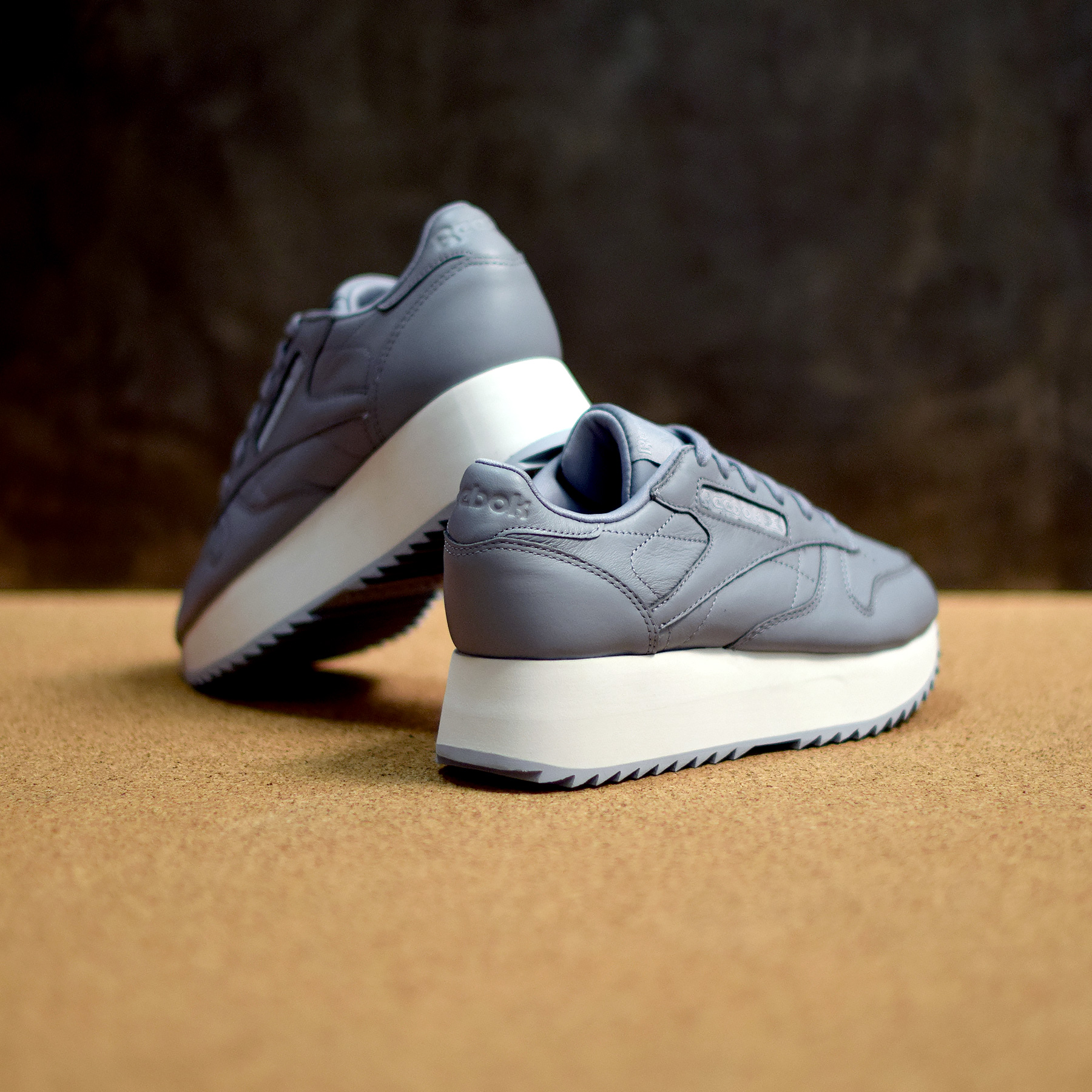 Reebok Classic Leather Double Ripple Sole Sneakers