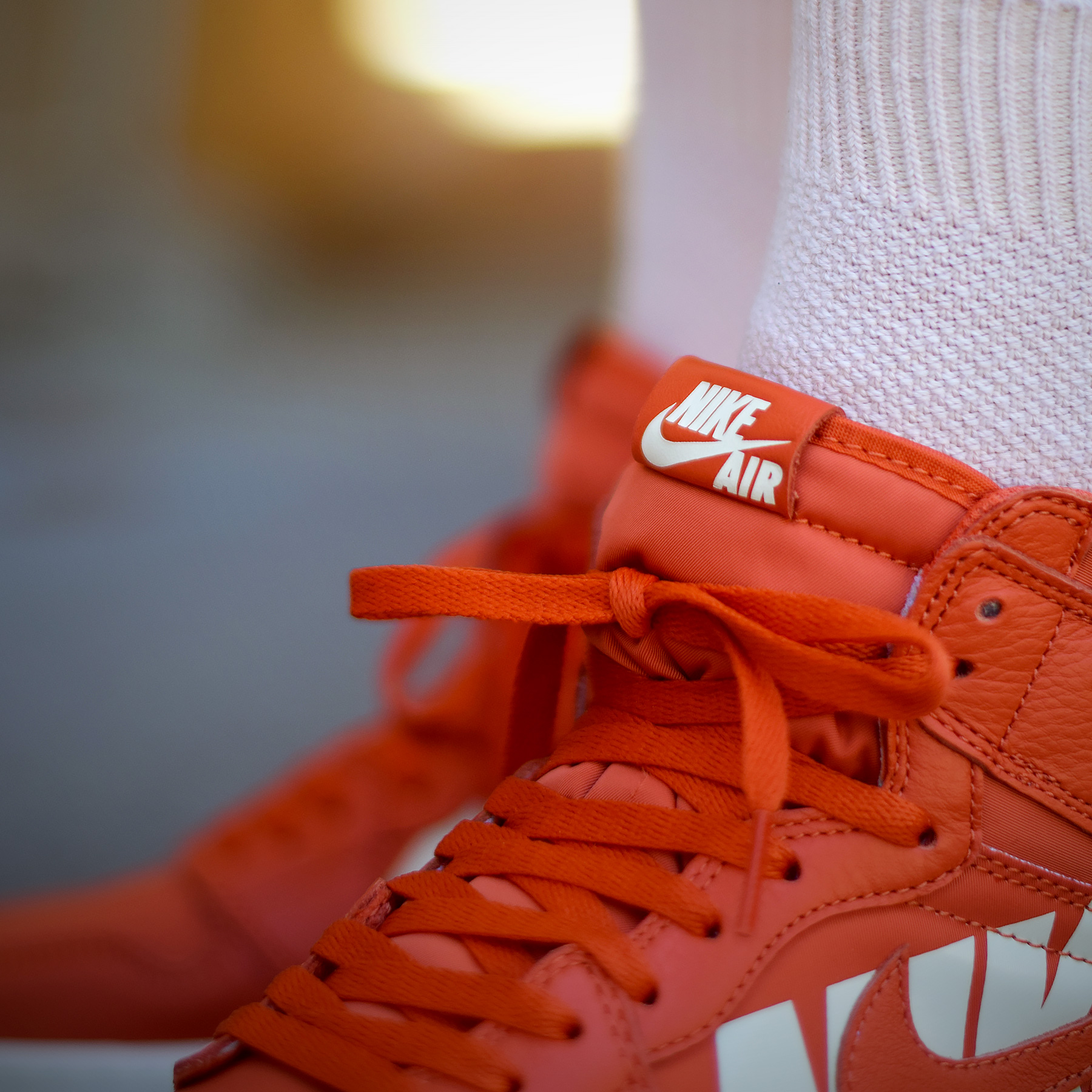 Nike air jordan 1 retro high og vintage coral top