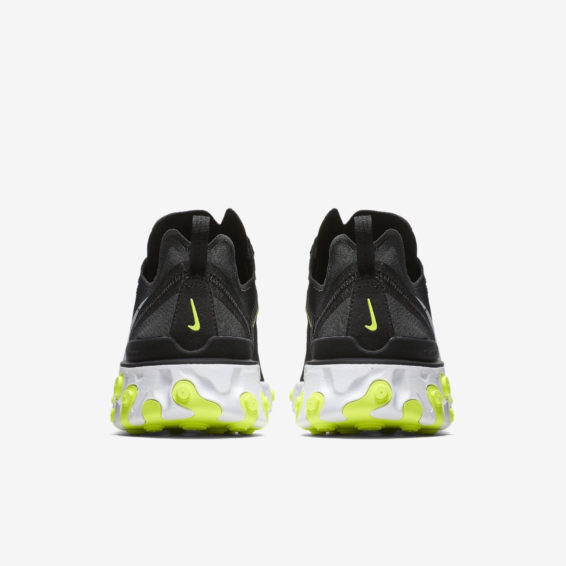 nike react jaune fluo