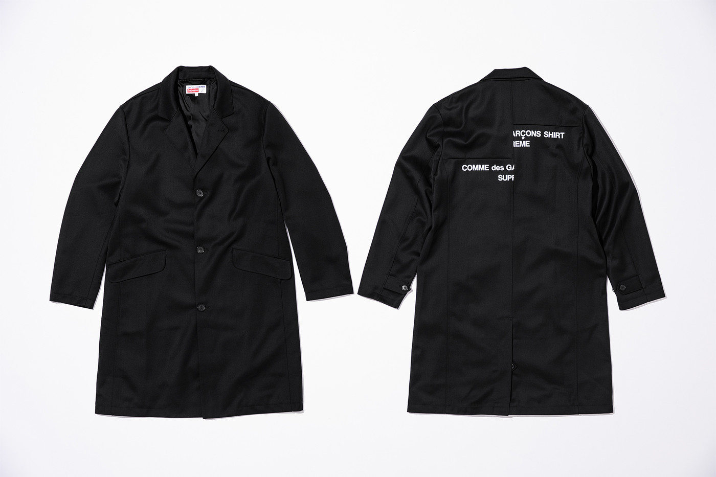 Collection Comme des Gar ons x Supreme Fall Winter 18