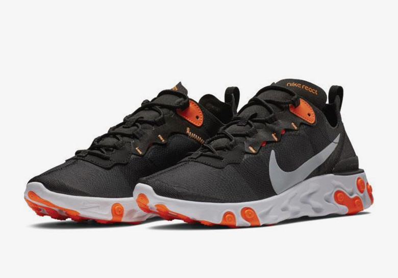 nike react element 55 premium orange