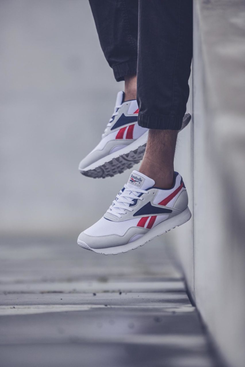 reebok skull grey white