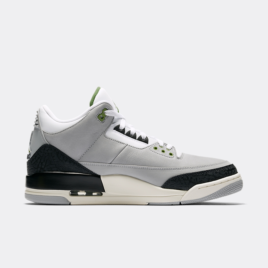 nike air jordan 3 chlorophyll