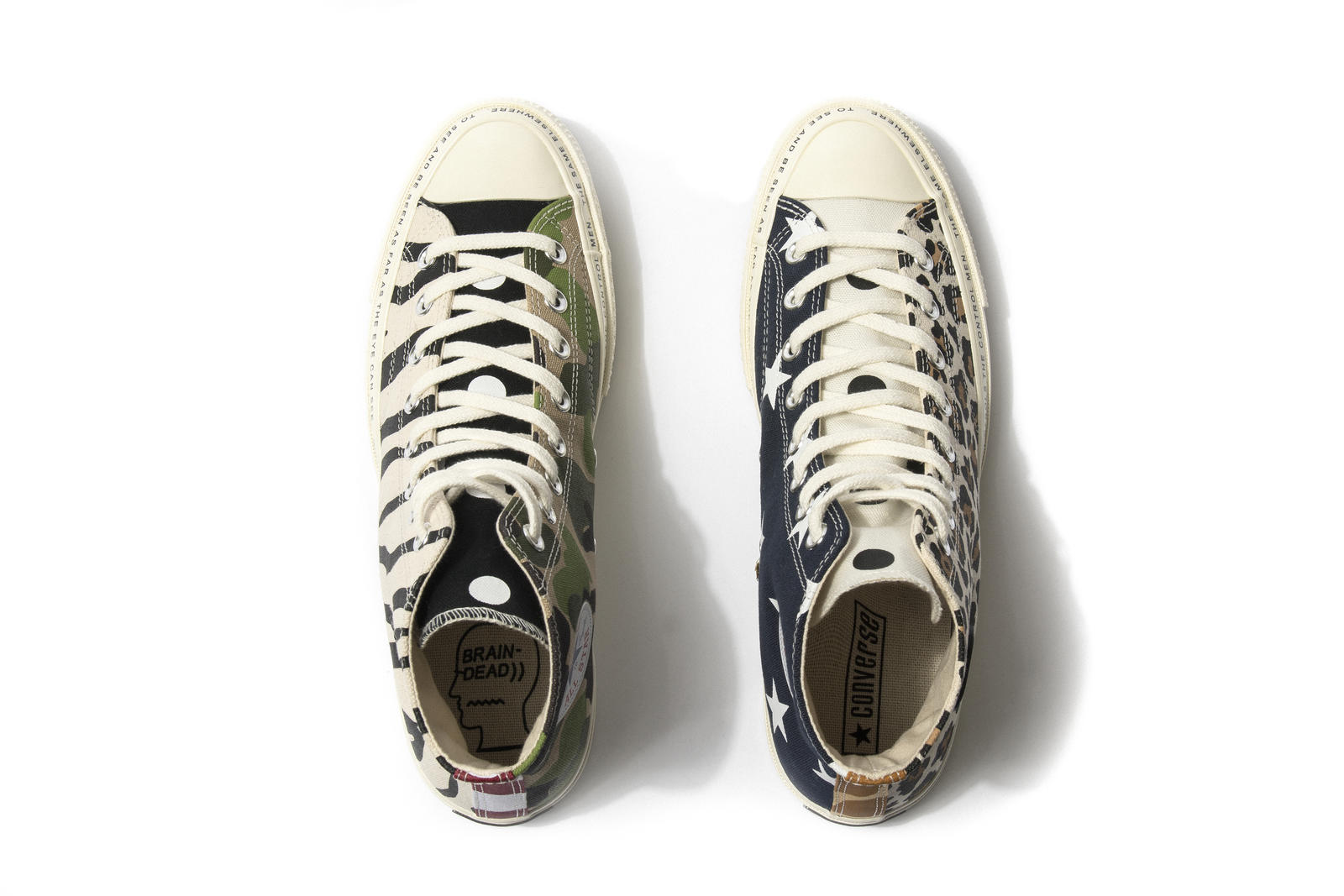 converse x brain dead chuck taylor