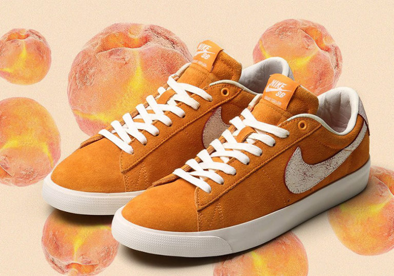 nike blazer low bruised peach