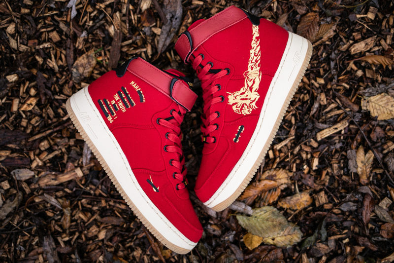 Maharishi x nike sales air force 1 high