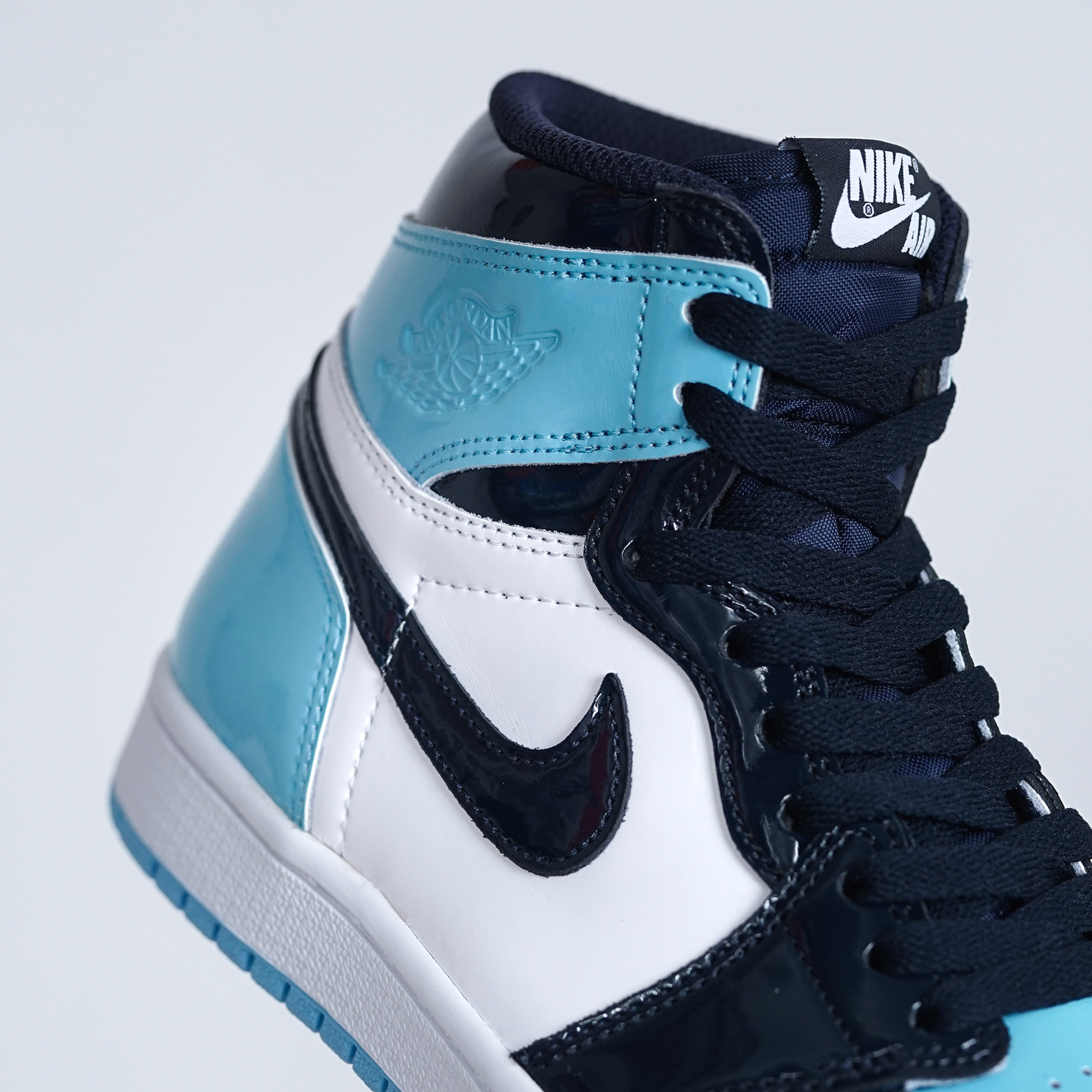 jordan 1 unc patent leather