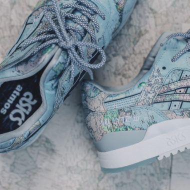 Atmos x Asics Gel Lyte 3 World Map