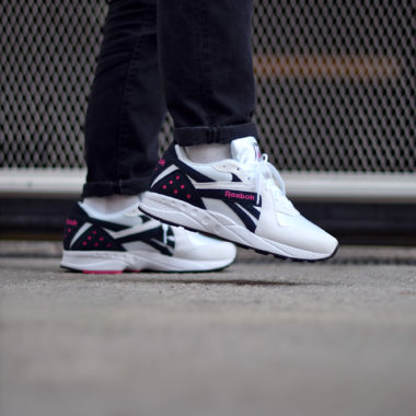 Reebok Pyro White Navy Pink