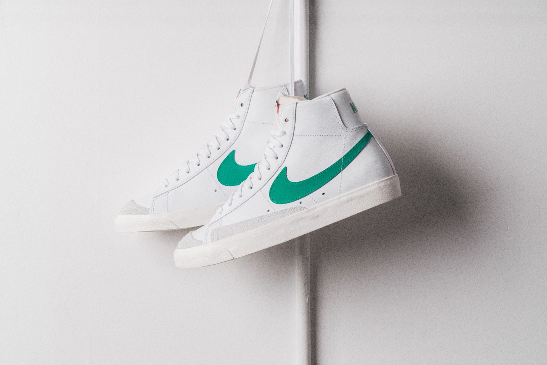 Nike blazer online mid femme verte