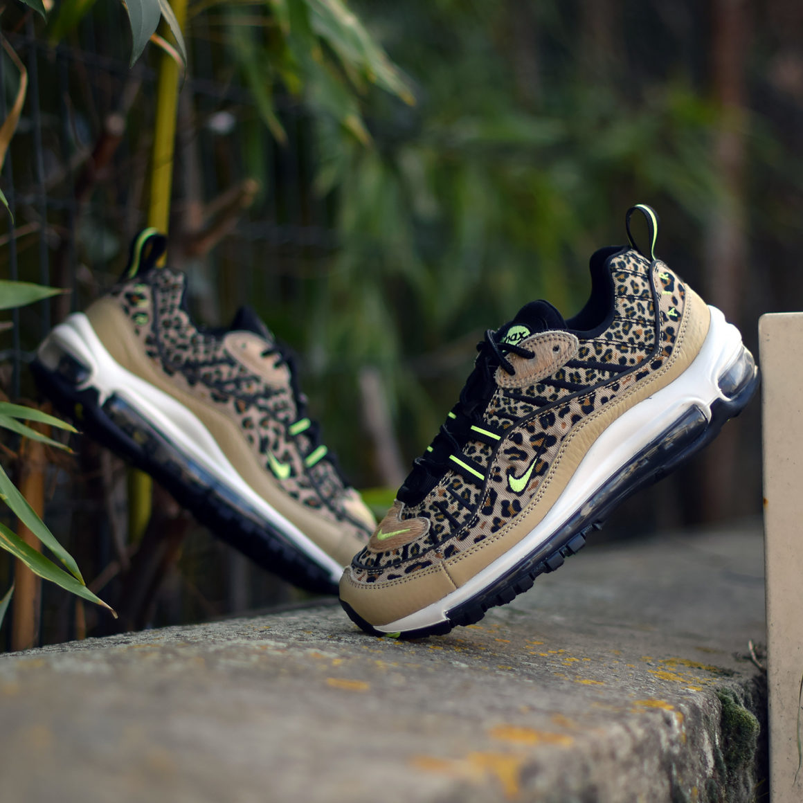 nike 98 leopard