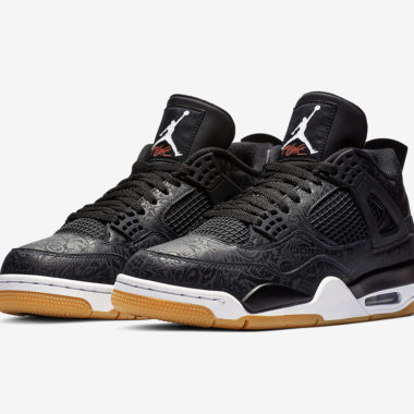 air jordan 4 black laser