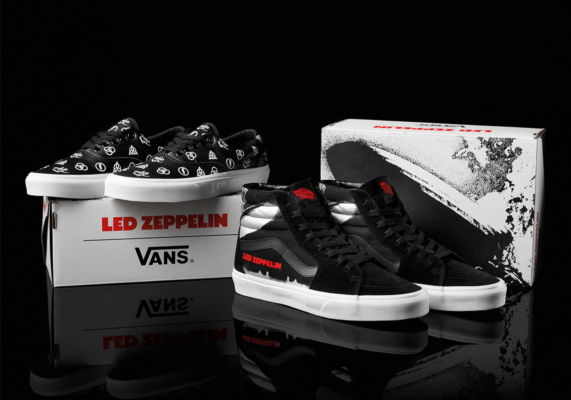 led zeppelin vans shoes