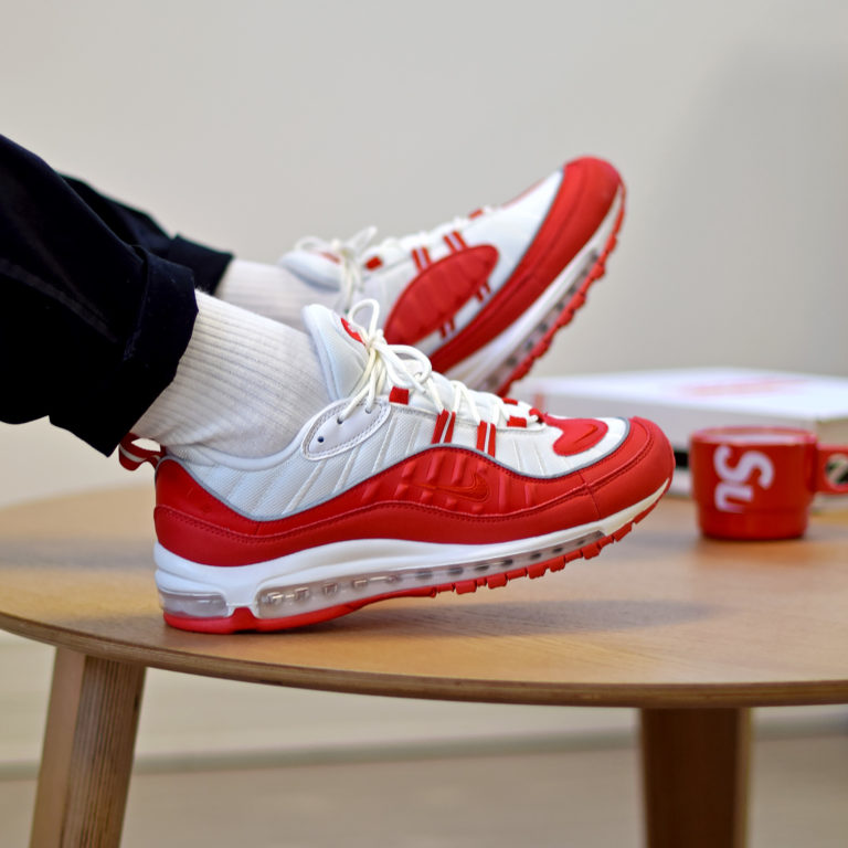 nike 270 supreme rouge