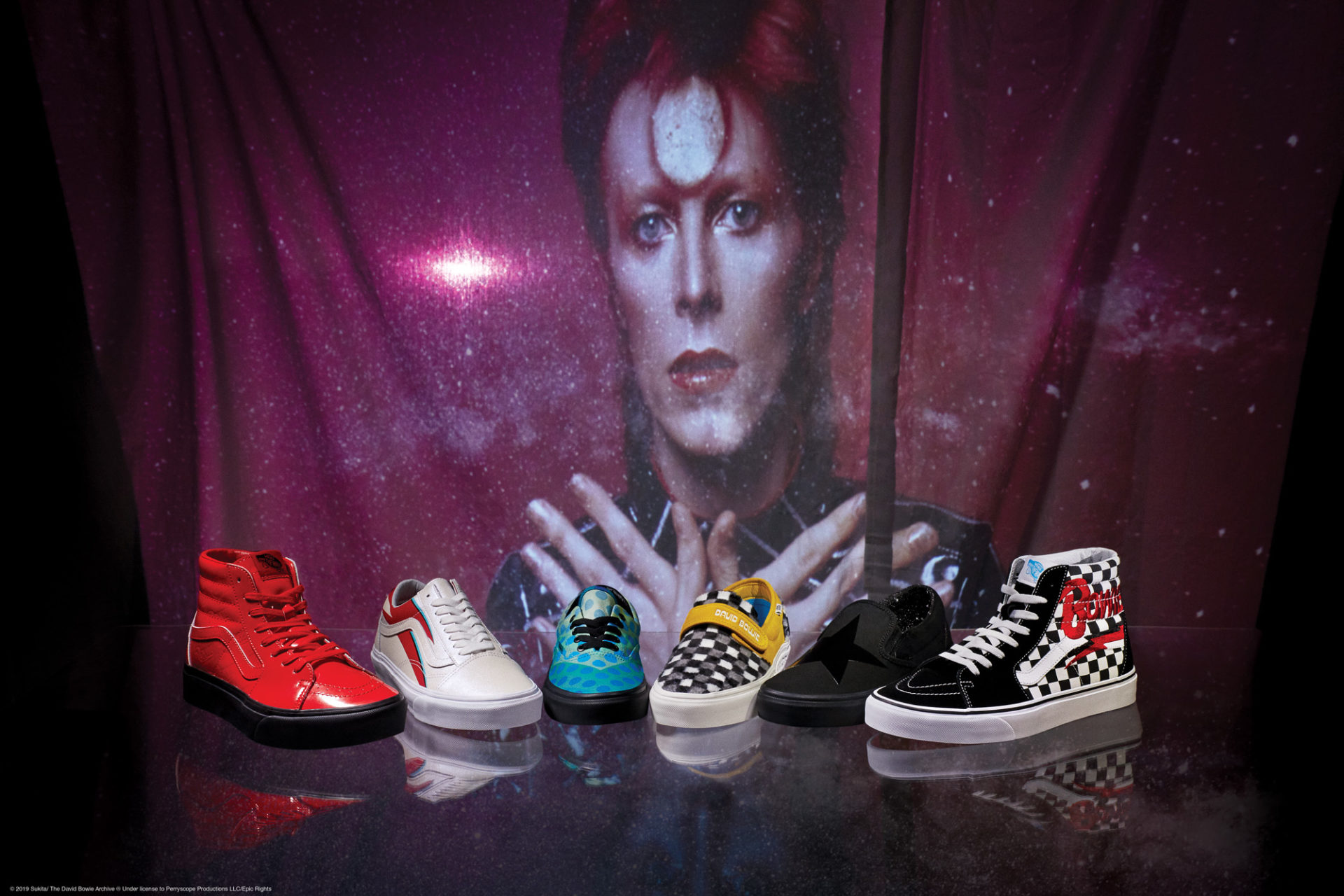 Collection David Bowie x Vans - Sneakers.fr