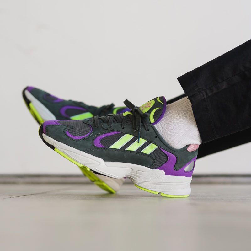 adidas Yung-1 Legend Ivy/Hires Yellow