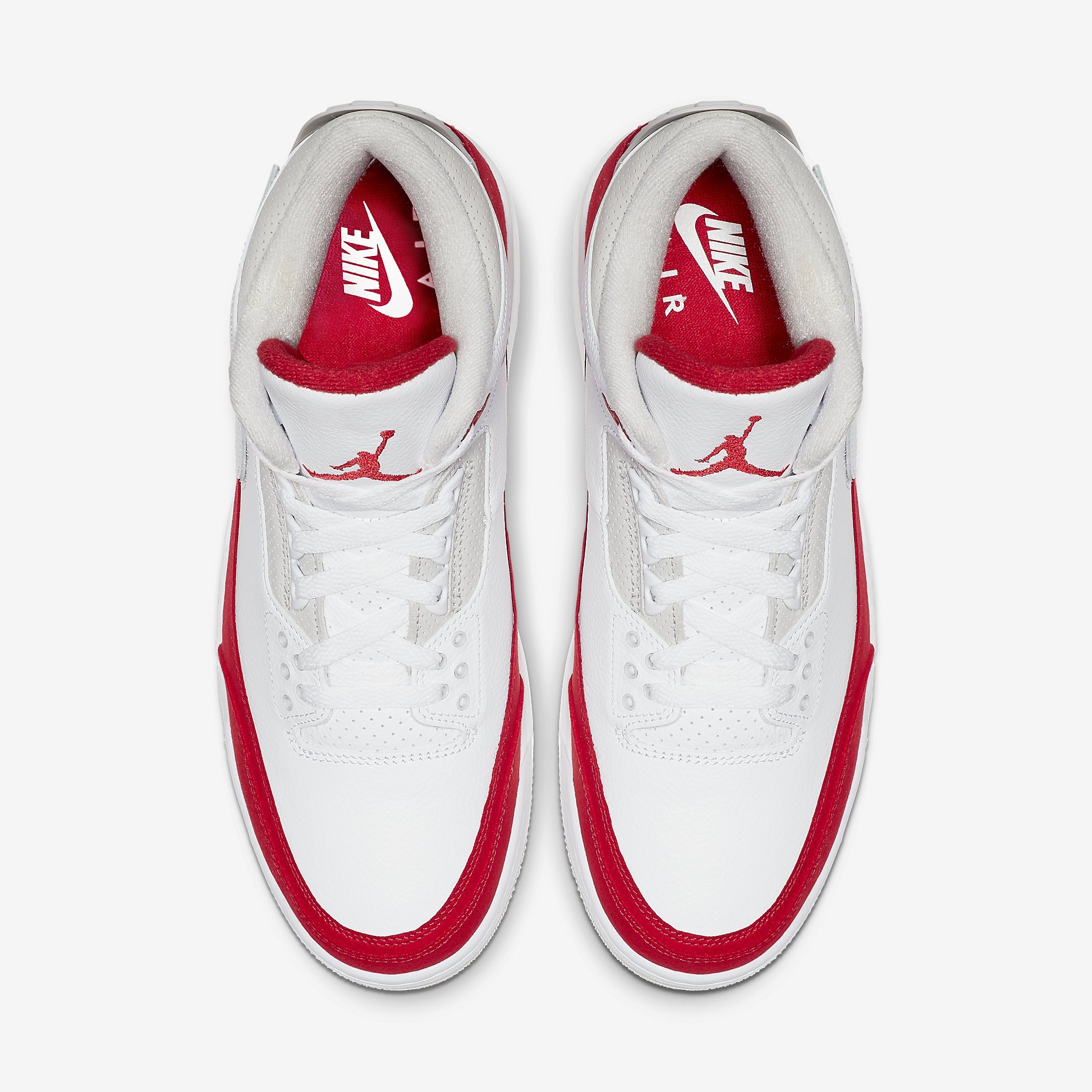 jordan 3 tinker white university red