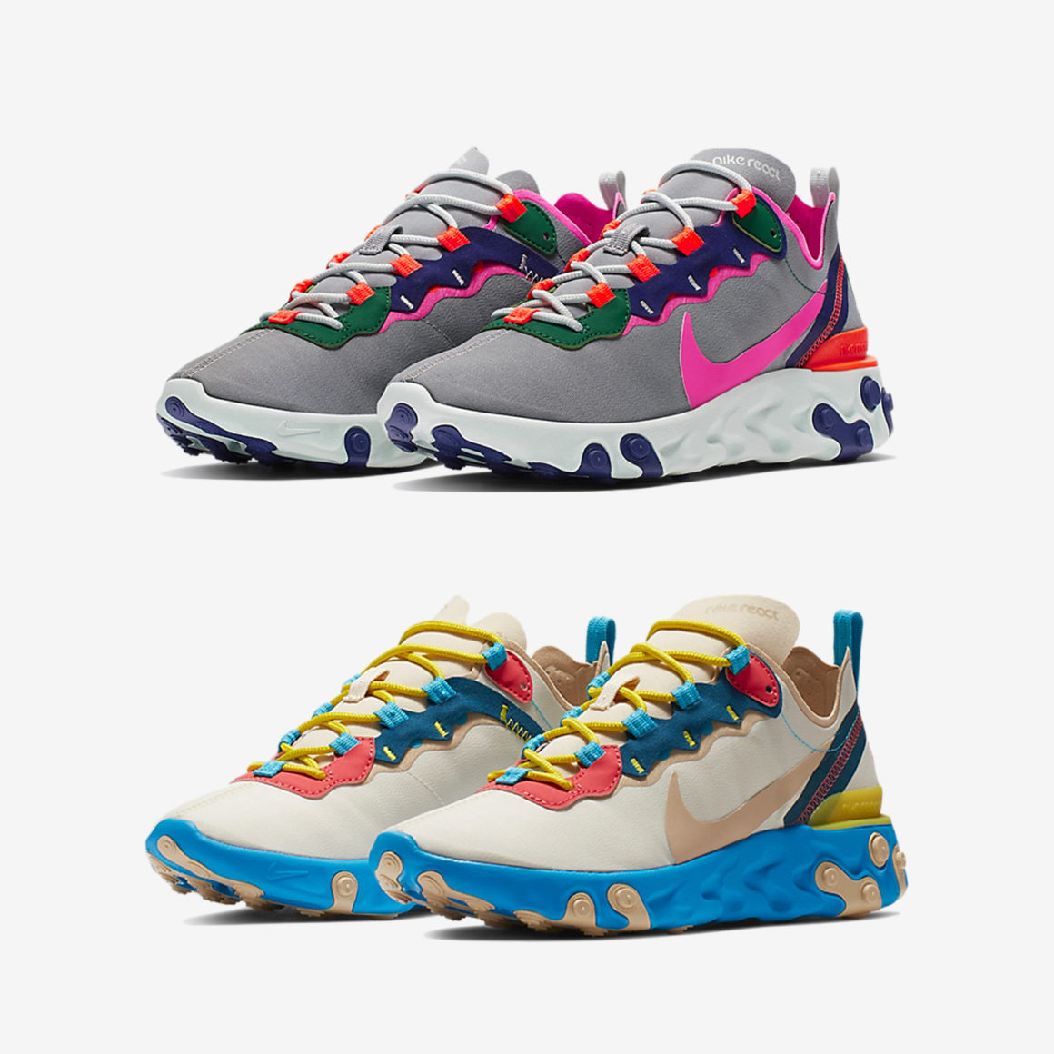 Anunciante Suposición Interesante Nike W React Element 55 - Summer 2019 - Sneakers.fr