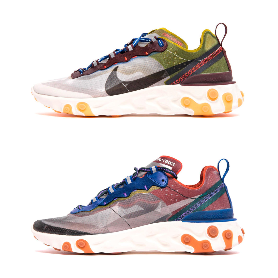 Undercover x Nike React Element 87 Automne/Hiver 2018 Sneakers.fr
