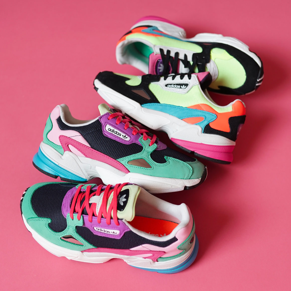 adidas falcon coloré