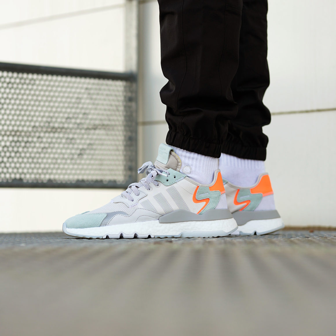 adidas Nite Jogger Boost Raw White/Grey One