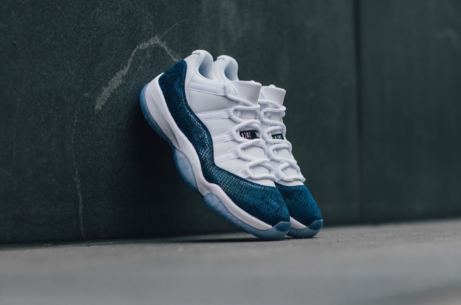 Jordan 11 snakeskin navy blue shop