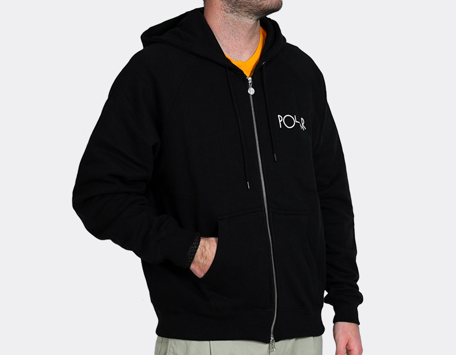 Polar Stroke Logo Zip Hoodie