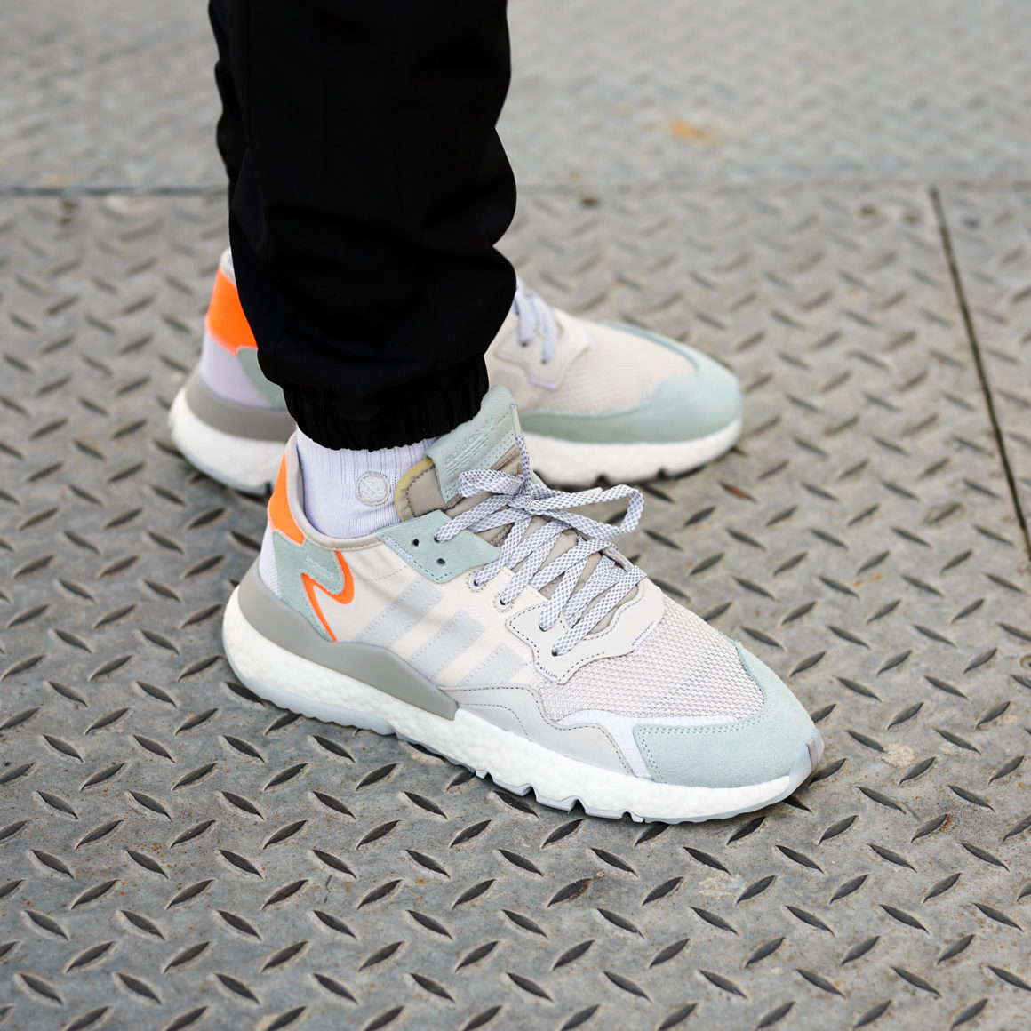 adidas Nite Jogger Boost Raw White/Grey One