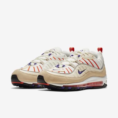 Nike Air Max 98 White University Red