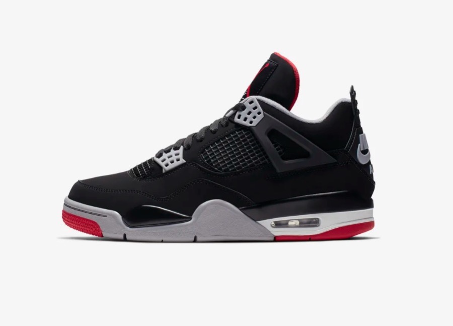 jordan 4 bred black cement