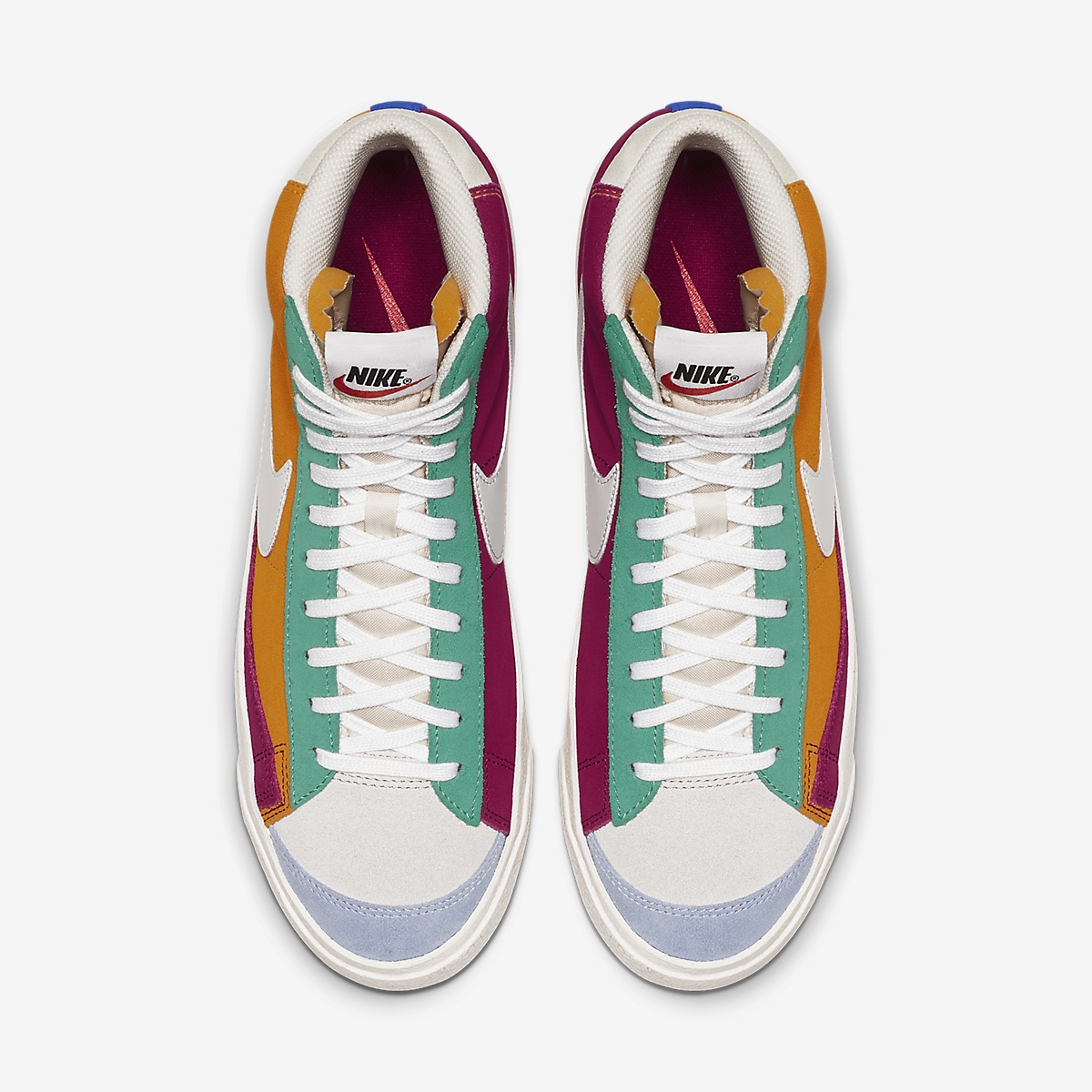 nike blazer mid vintage femme cyan