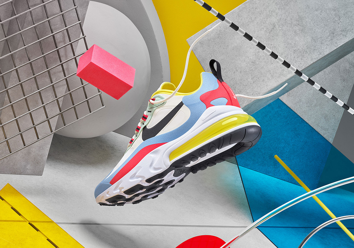 womens nike air max 270 react bauhaus