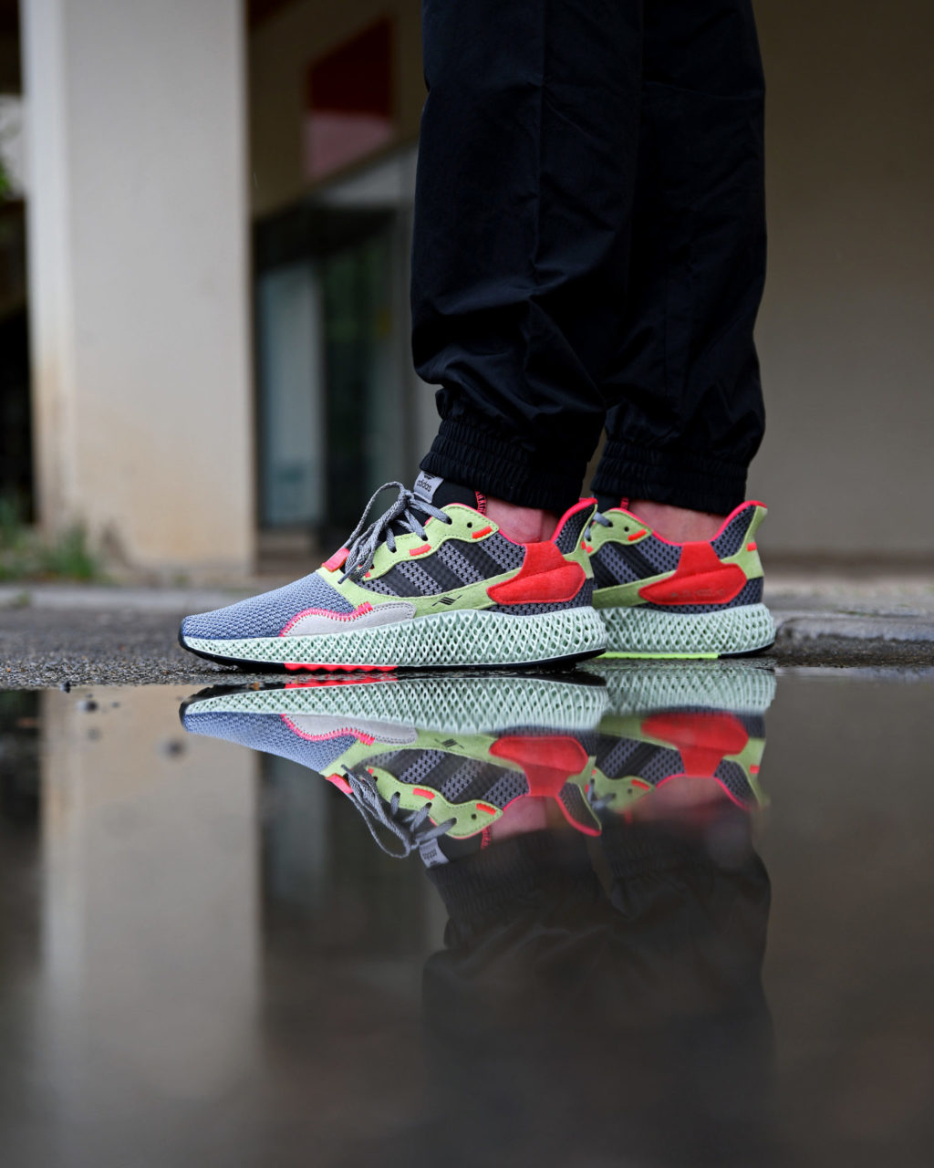 adidas ZX 4000 4D Grey Three Core Black Sneakers