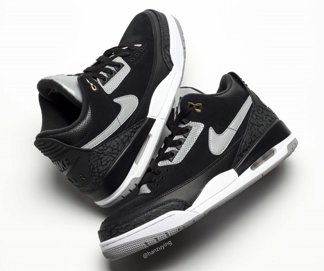 nike air jordan 3 retro tinker black cement