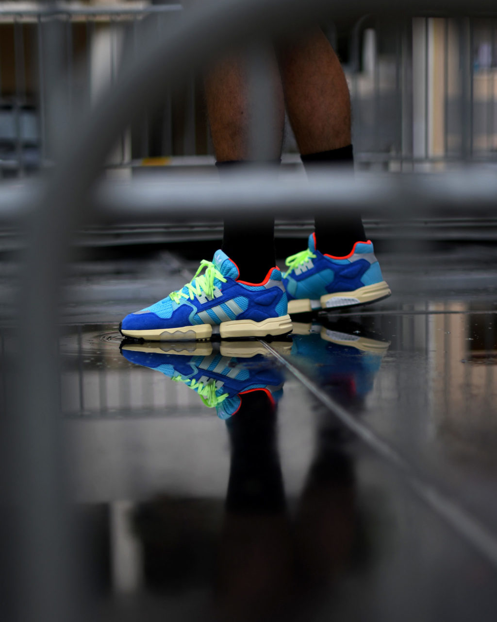 adidas ZX Torsion Bright Cyan/Linen 