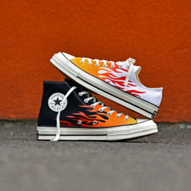 converse haute flammes