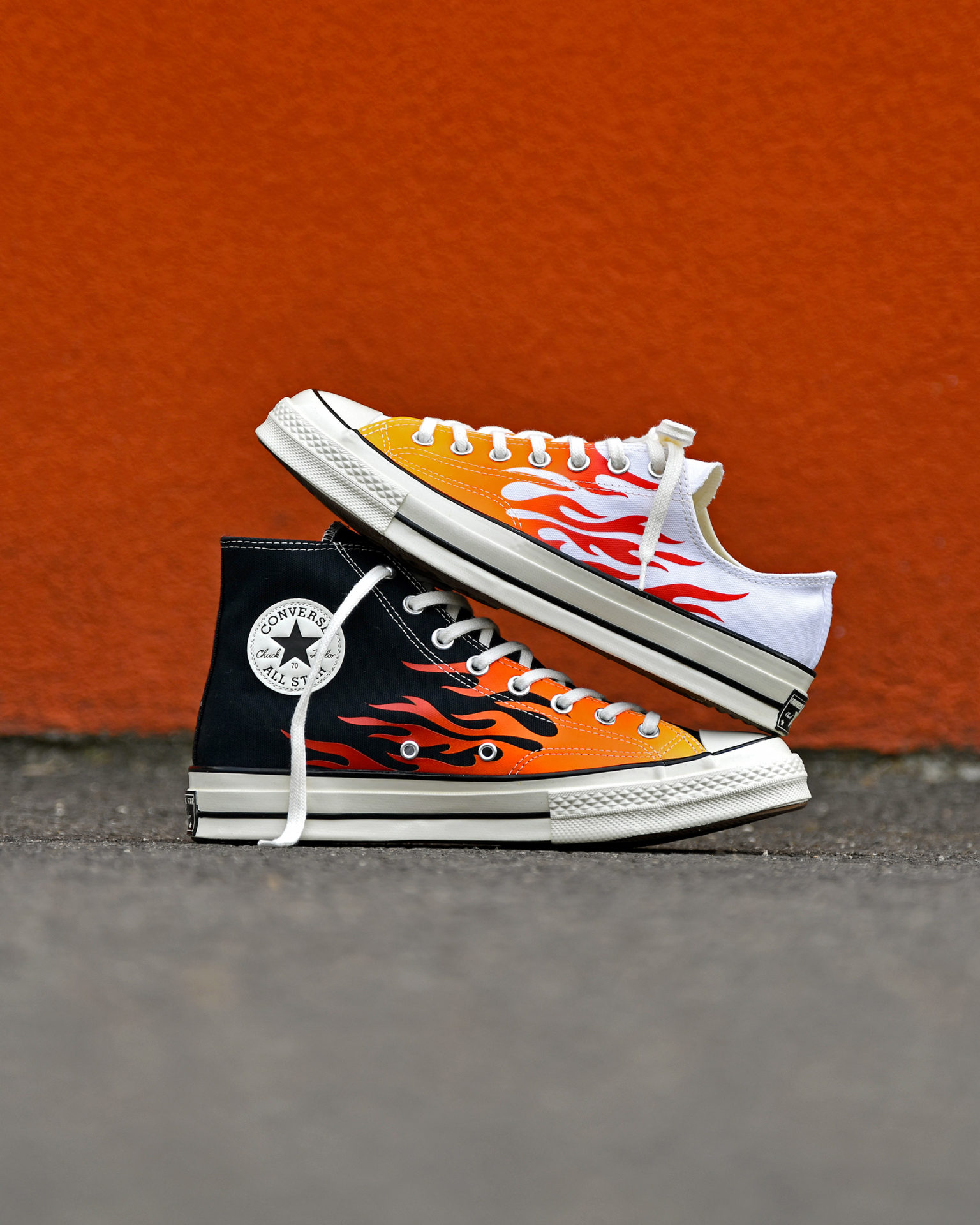 Converse archive print flame outlet