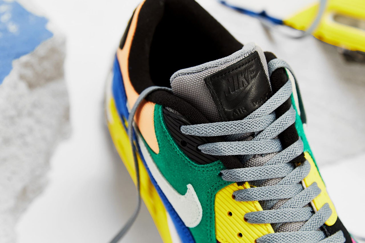 nike air max 90 20 undefeated blue