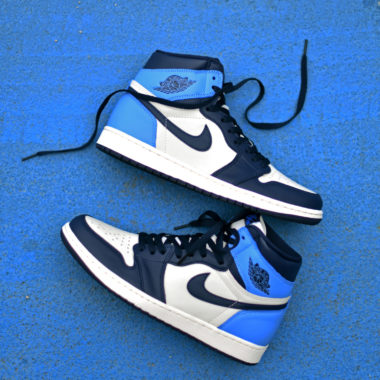 nike air jordan bleu