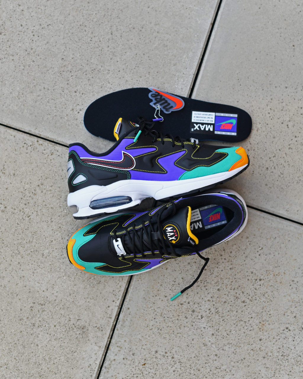air max 2 light multi color