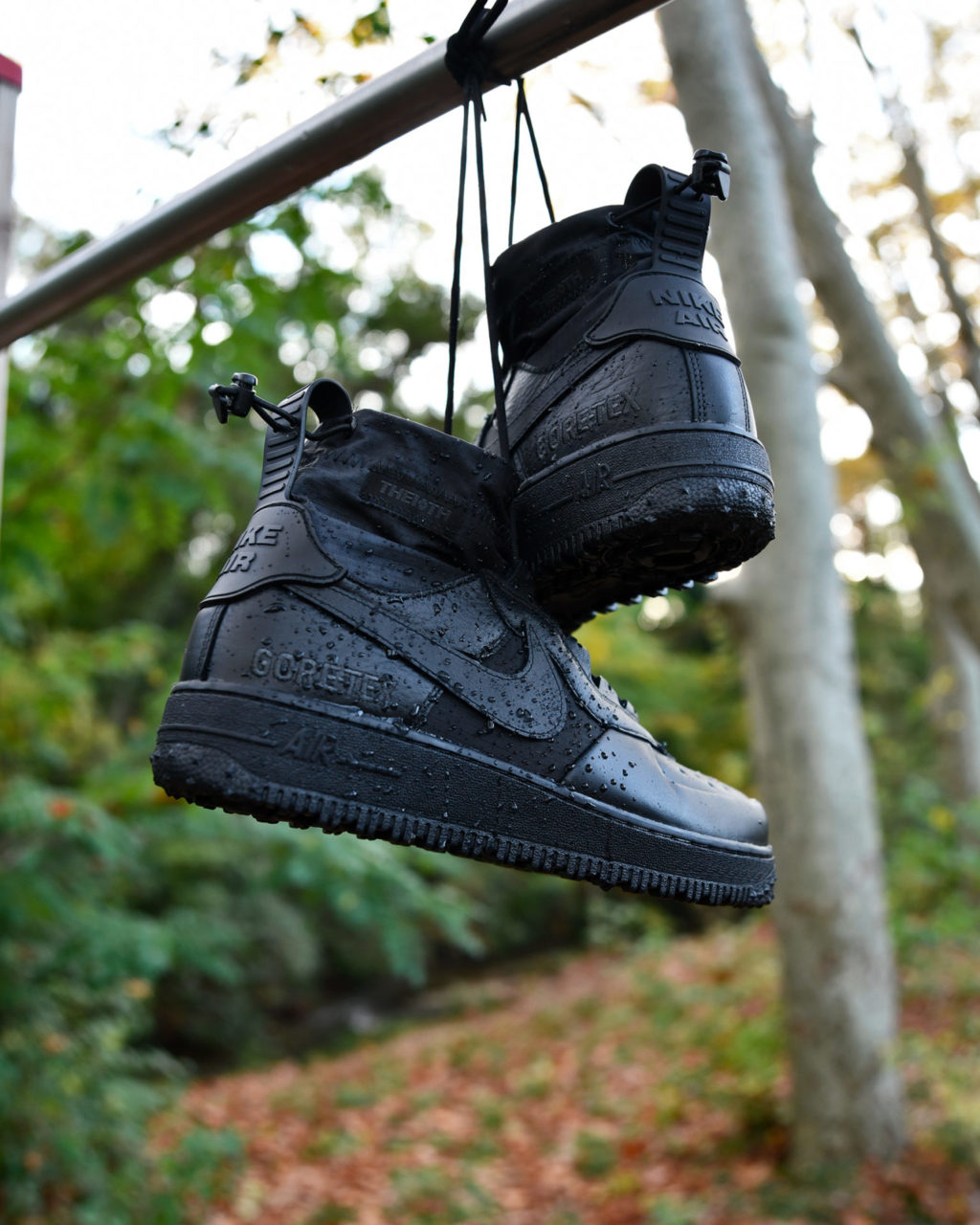 nike air force 1 gore tex winter black