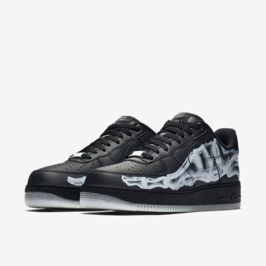 Nike Air Force 1 Skeleton QS Black