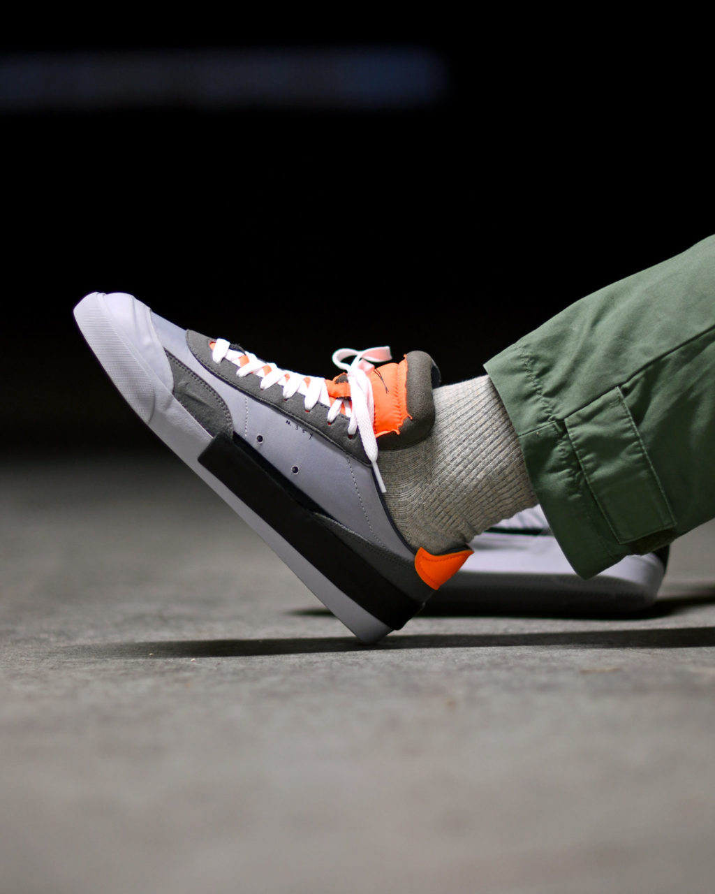 nike drop type lx orange