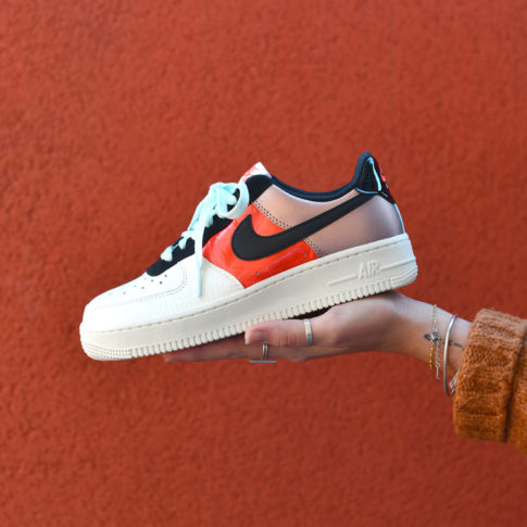 bronze air force ones