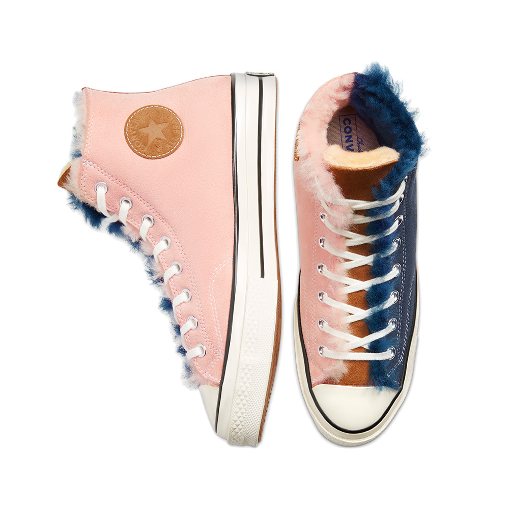 Converse Chuck 70 High Sherpa - Sneakers.fr