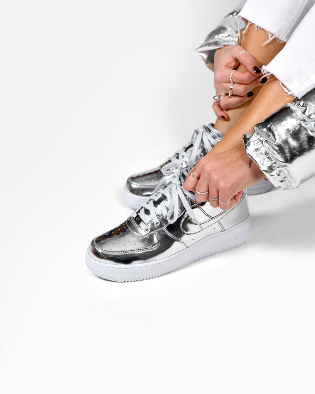 Nike W Air Force 1 Metallic QS