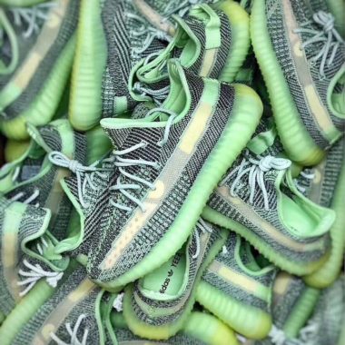 green yeezys 2019