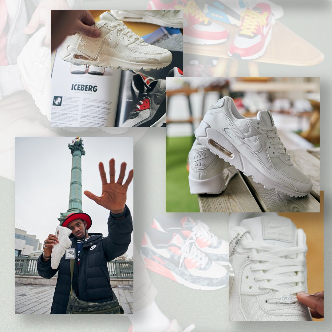 nike air max 90 cs white