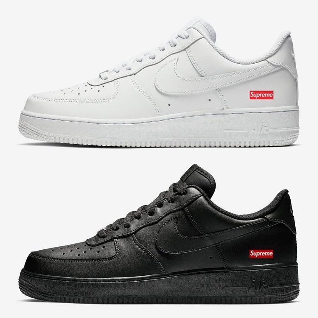 x supreme air force 1 sneakers